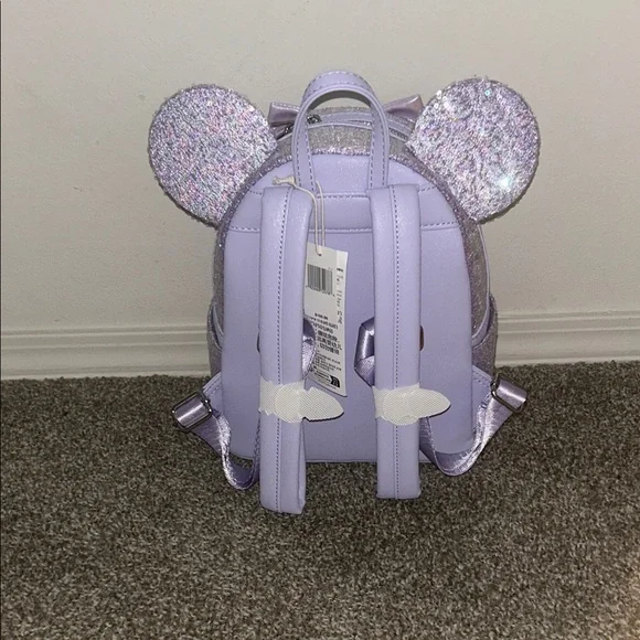 Disney Loungefly Backpack - Lavender - Picture 2 of 5